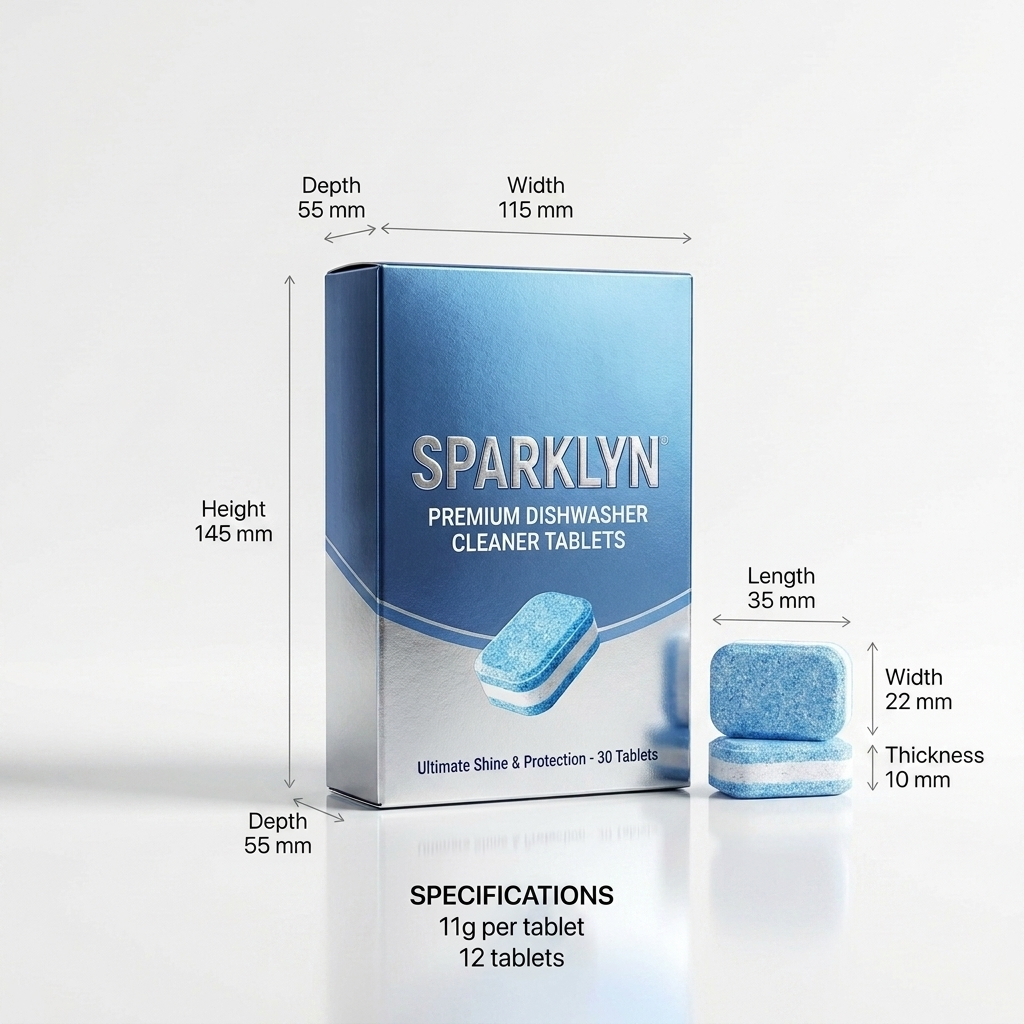 Sparklyn - Dishwasher Cleaner Tablets